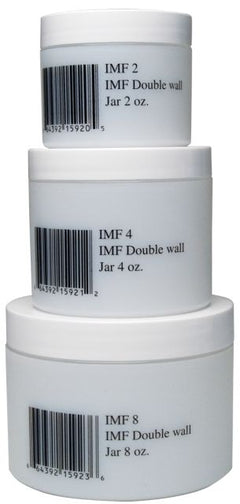 PLASTIC IMF JAR 2 OZ