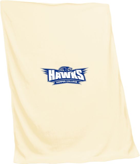 Harper College 84x54 Sweatshirt Blanket