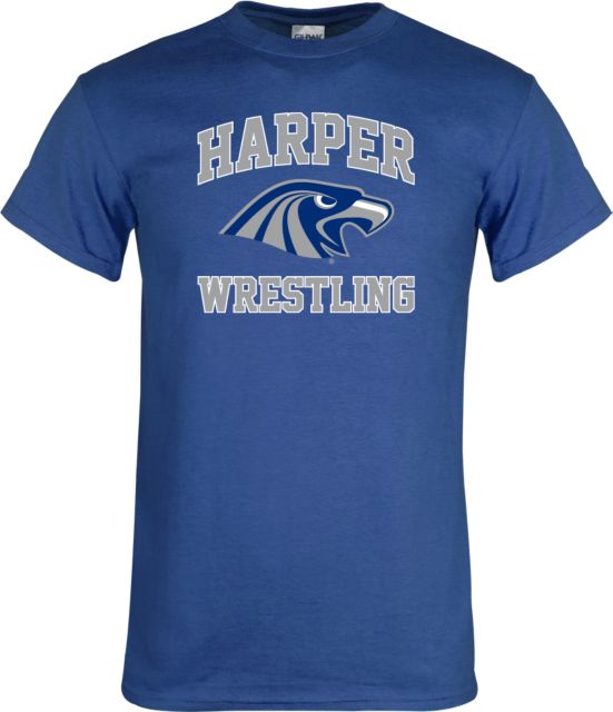 Harper College T Shirt Wrestling - ONLINE ONLY