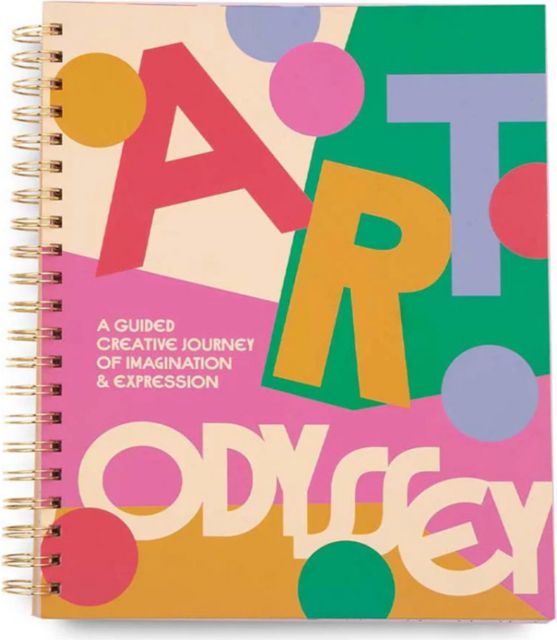 COLORING BK ART ODYSSEY